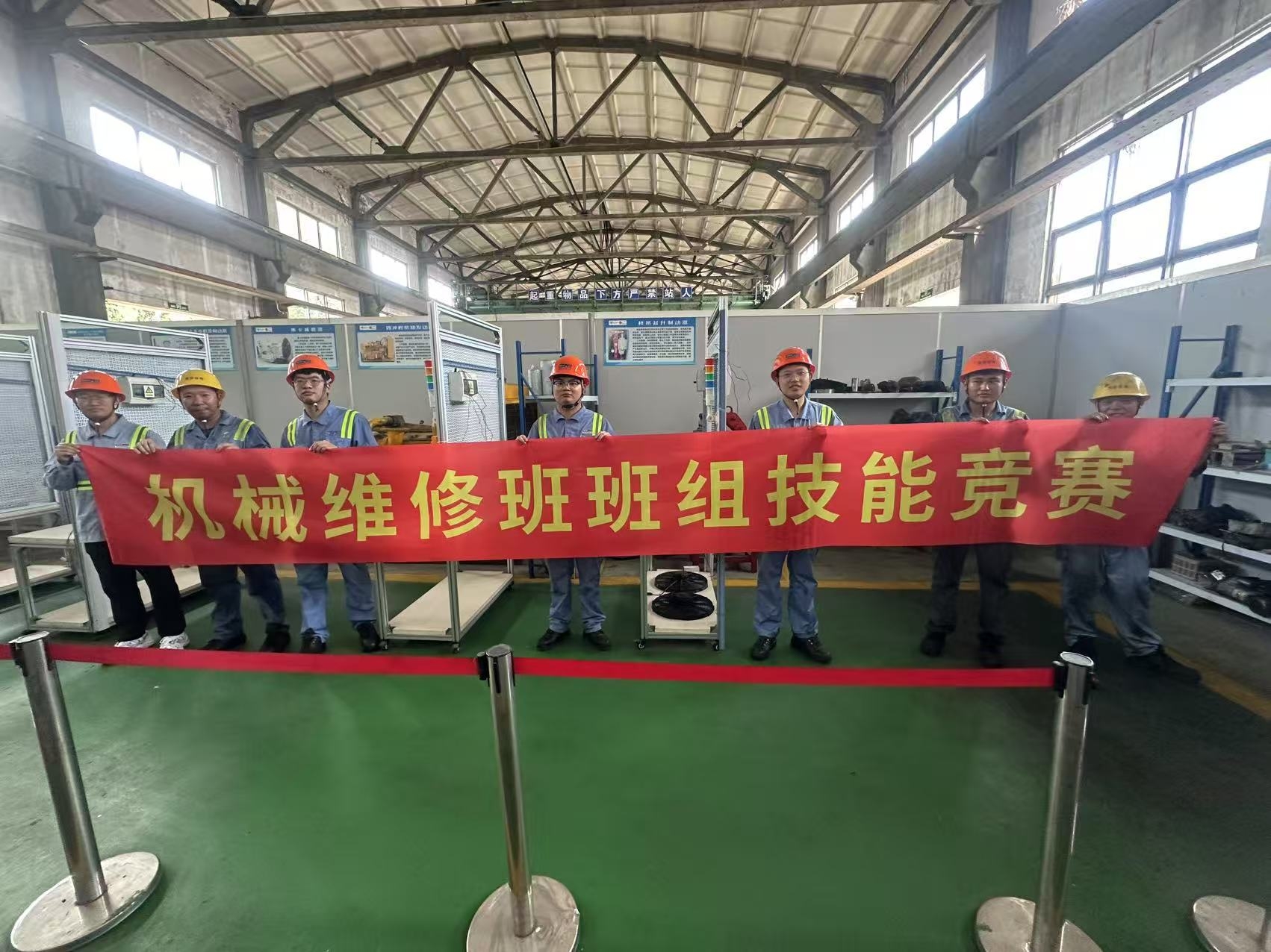 金洋公司机械维修班开展“维修技能竞赛月”活动