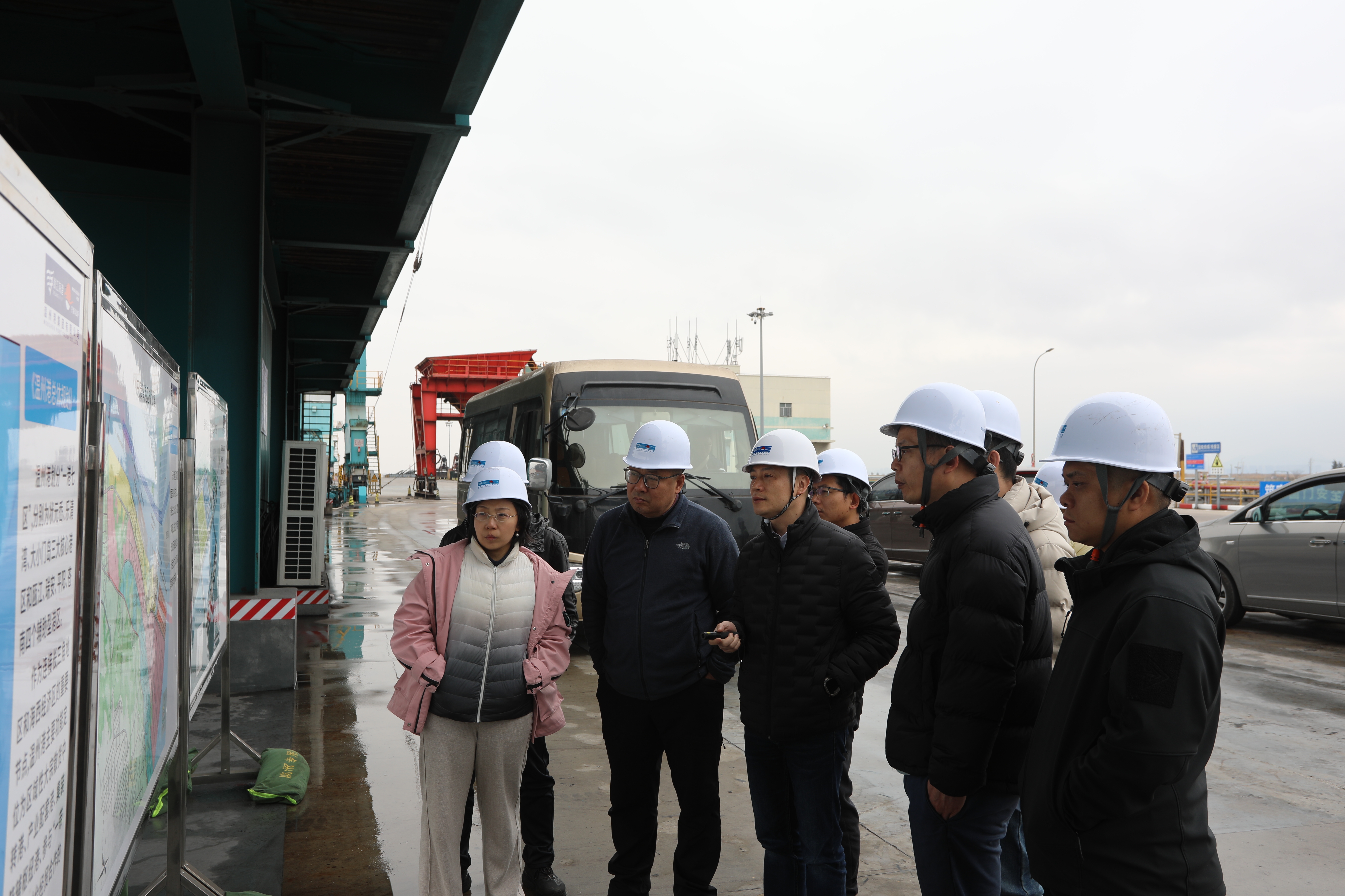 郑强副院长一行莅临乐清湾公司调研交流